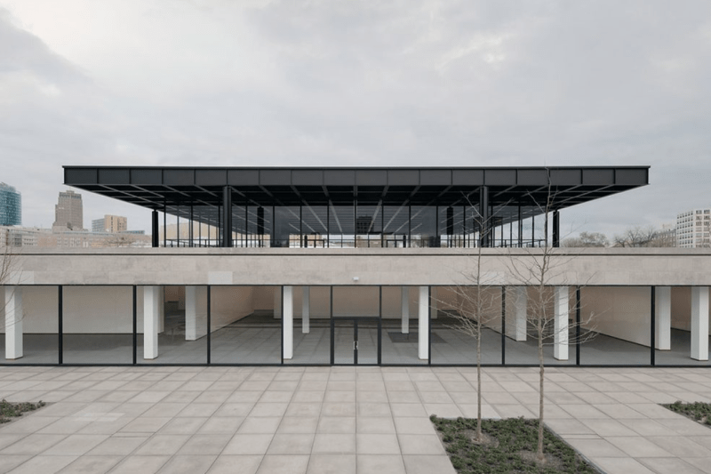 © Simon Menges Berlin’s Neue Nationalgalerie