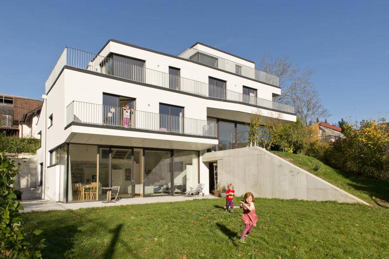 Treberspurg & Partner Architekten Semi-detached house Purkersdorf