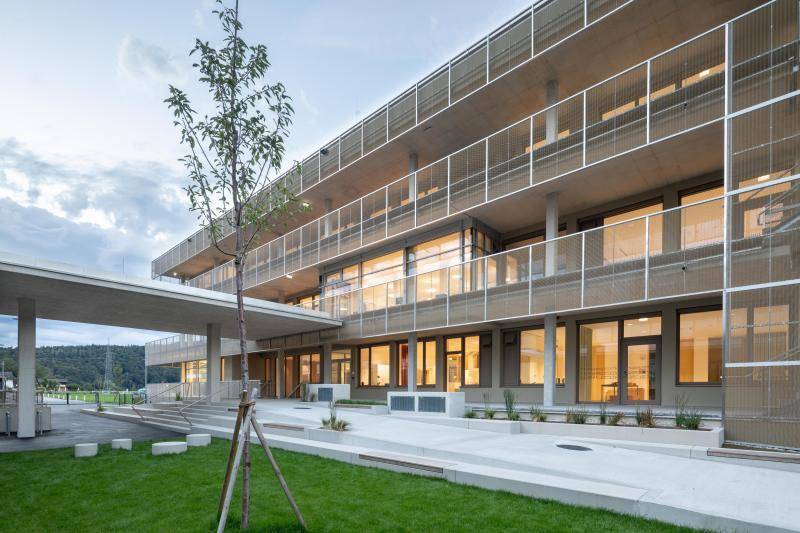Christoph Reich Architekturfotografie Adnet elementary school